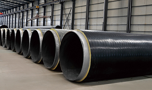 硬質聚氨酯噴塗聚乙烯纏繞預制直埋保溫管結構特點